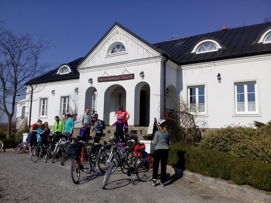 Dwor Na Wichrowym Wzgorzu Bed and Breakfast Przybysławice Eksteriør billede